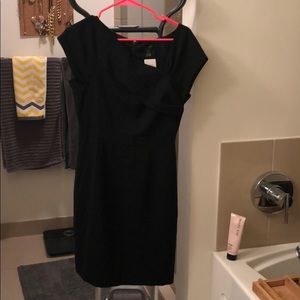 Jcrew black dress with tags, size 4